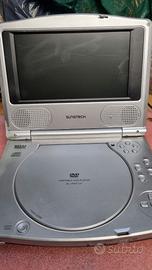 4333-Lettore DVD Portatile Suntech DL-PM713T
