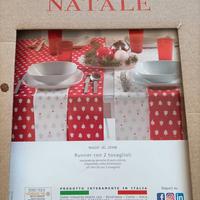Set natalizio Gabel: 1 runner e due tovaglioli