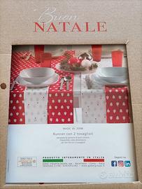 Set natalizio Gabel: 1 runner e due tovaglioli