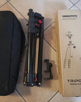 Treppiede fotocamera con testa a sfera fino a 200