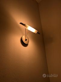 applique da parete vetro acciaio 