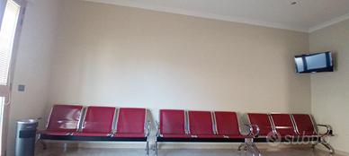 set 4 panche da tre sedute 