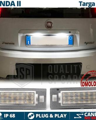 Placchette Luci TARGA LED PER Fiat PANDA 2 CANbus