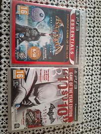 Batman Arkham Asylum e City GOTY PS3