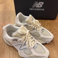New Balance 9060 nella colorazione Sea Salt/Moonbe