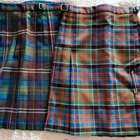 Due kilt bambin, originali Scozia Strathmole, lana