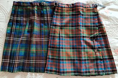 Due kilt bambin, originali Scozia Strathmole, lana