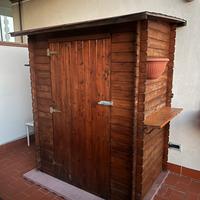 Casetta da giardino di legno