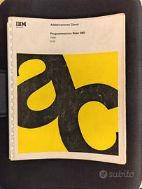programmazione base IBM 360