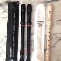 Flauto Bontempi e Yamaha