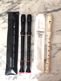 Flauto Bontempi e Yamaha
