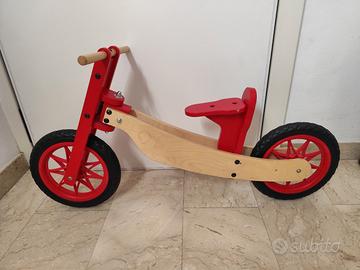 bici in legno Baby Moto balance bike Transformer