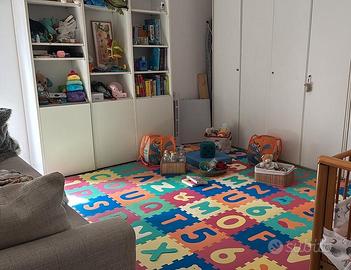 Tappetoni puzzle con lettere e animali