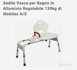 Sedia per disabili per vasca o doccia