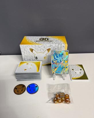 ETB Pokémon 30th Celebration vuota + accessori