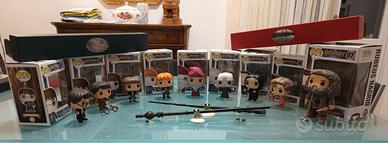 Harry Potter Funko Pop e bacchette magiche 