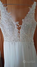 Abito da sposa Atelier Emé – pizzo, seta e organza