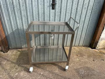 Carrello acciaio inox