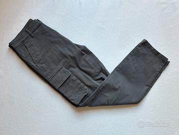 Pantaloni cargo grigi ASOS W30 L32