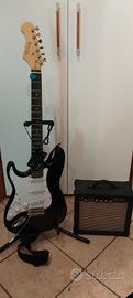 chitarra elettrica  mancina