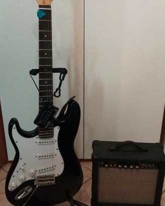 chitarra elettrica  mancina