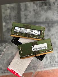 RAM 2x4 Gb DDR4 SODIMM
