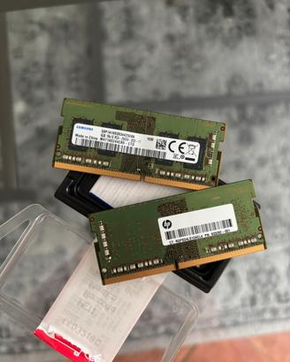 RAM 2x4 Gb DDR4 SODIMM