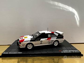 AUDI QUATTRO Rally Sweden 1981