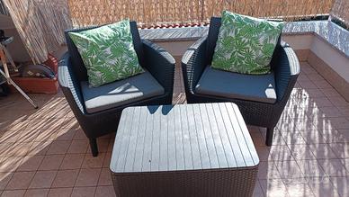 Coffee set da giardino/terrazzo