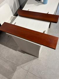 mensole in legno ciliegio