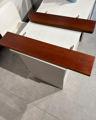 mensole in legno ciliegio