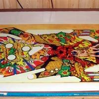 Flipper Williams Gorgar adesivo piano di gioco