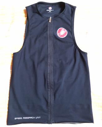 Jersey senza maniche Castelli body paint taglia S