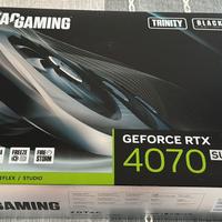 Nvidia RTX 4070 Super Zotac Trinity Black Edition