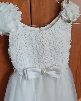Vestito elegante bambina con borsina abbinata – pa