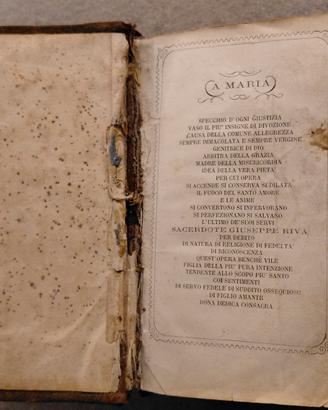 Libro antico “La Filotea” San Francesco di Sales