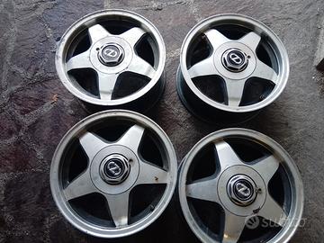 cerchi in lega 14" vintage OZ macchina epoca 
