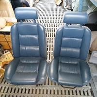 Sedili Anteriori BLU Per Maserati Biturbo 4 Porte