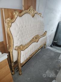 letto dorato 