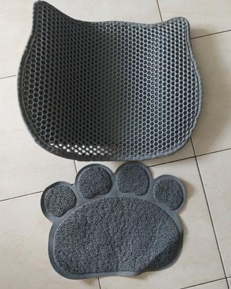 Lotto di 2 Tappetini per gatto