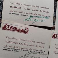 Mille Miglia '53, pezzi trasportati dai piloti.