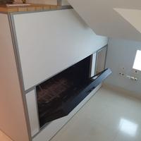 Camino bifacciale a legna MCZ PLASMA 115B WOOD