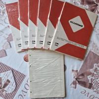 Ricariche quaderno ad anelli formato A5