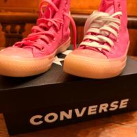 Scarpe bambina cconverse fuxia