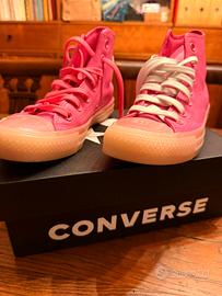 Scarpe bambina cconverse fuxia