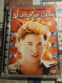 DVD SCUOLA DI GENI -Val Kilmer- Cult anni '80
