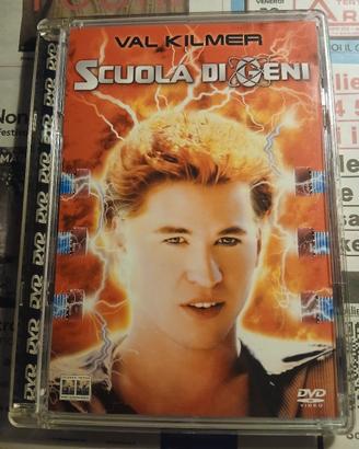 DVD SCUOLA DI GENI -Val Kilmer- Cult anni '80