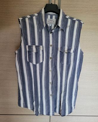 camicia senza maniche Armani Jeans