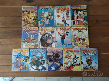 Topolino Disney – Lotto 13 fumetti (2006–2009)