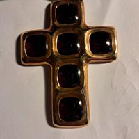 Ciondolo in oro giallo  18 kt Pomellat con 